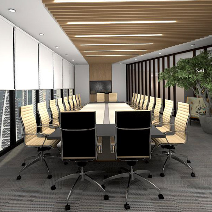 A conference board room in DIFC