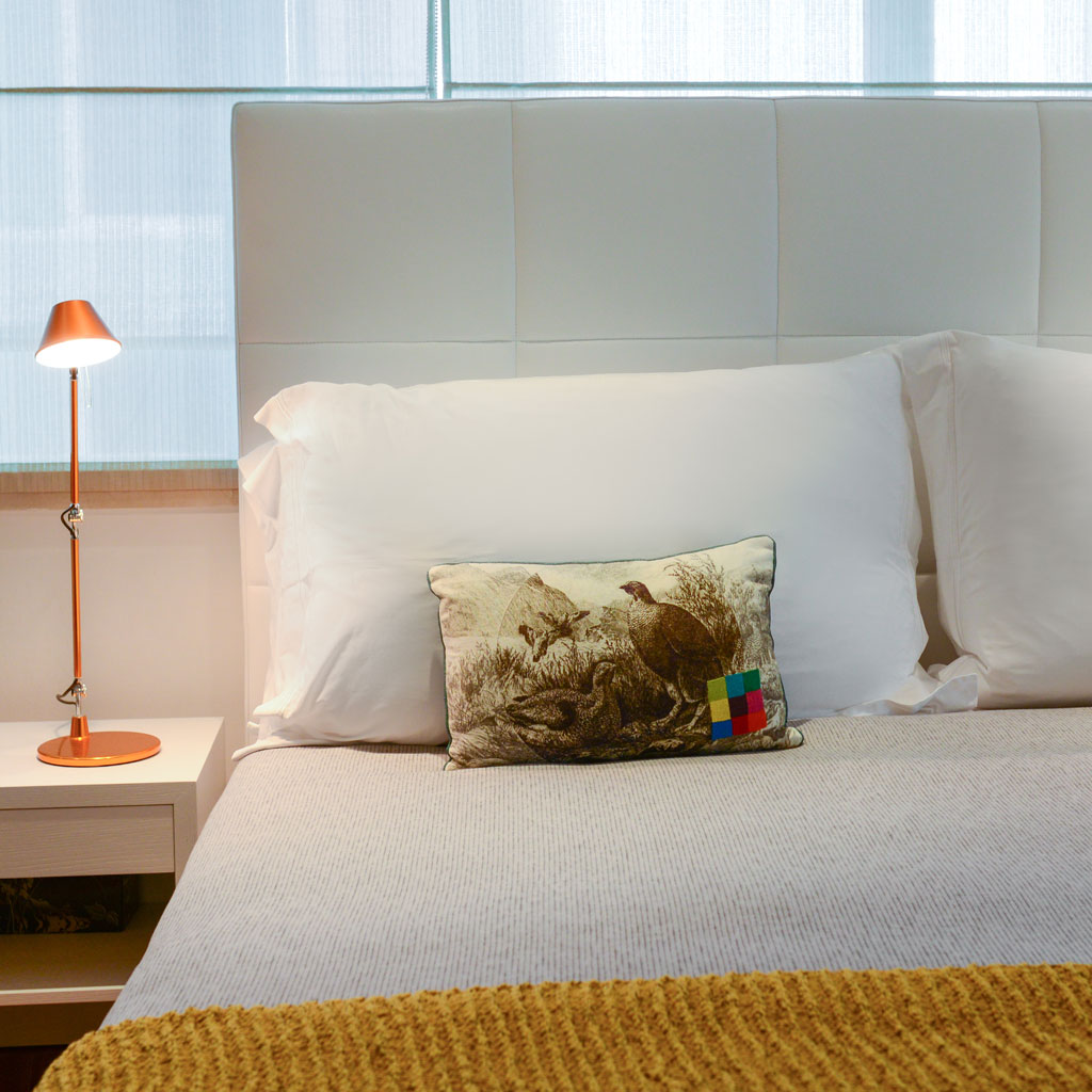 A cosy bedroom interior