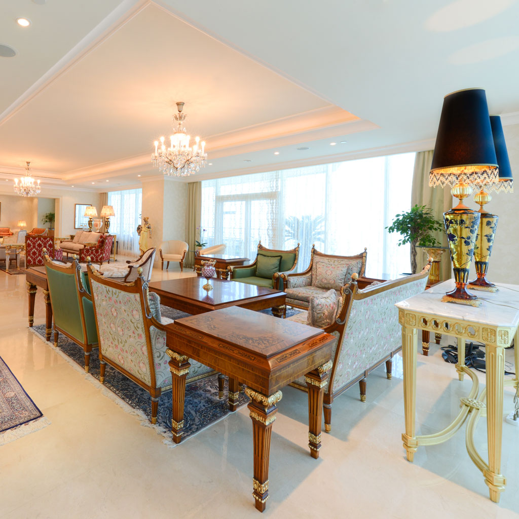 A palace living room room interior