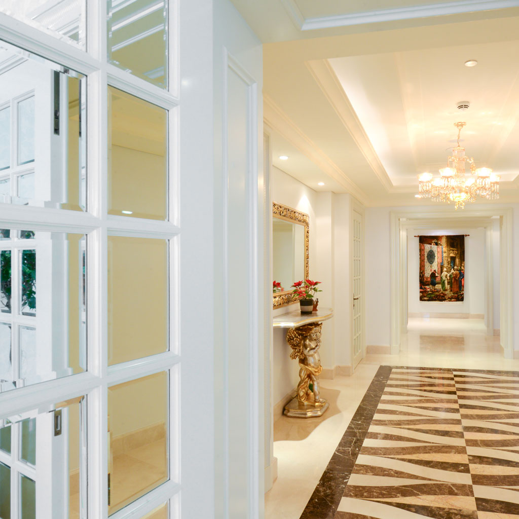 An interior design for a luxury house